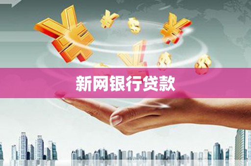 芦山新网银行贷款