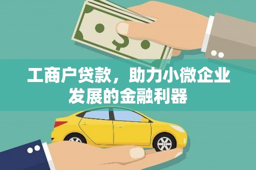 芦山工商户贷款，助力小微企业发展的金融利器