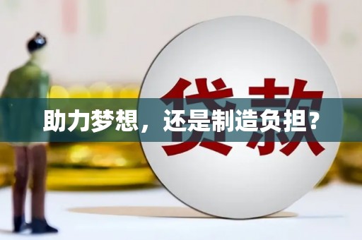芦山助力梦想，还是制造负担？