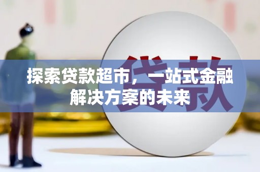 芦山探索贷款超市，一站式金融解决方案的未来