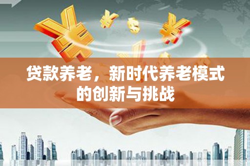 芦山贷款养老，新时代养老模式的创新与挑战