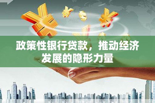 芦山政策性银行贷款，推动经济发展的隐形力量
