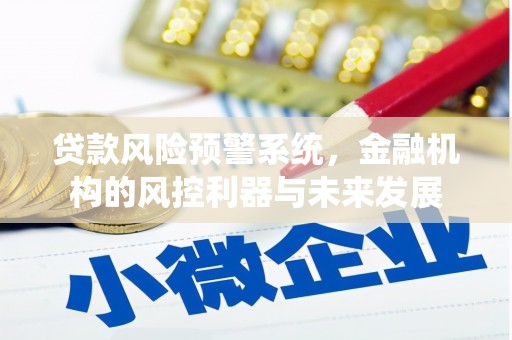 芦山贷款风险预警系统，金融机构的风控利器与未来发展