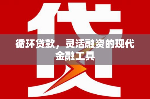 芦山循环贷款，灵活融资的现代金融工具