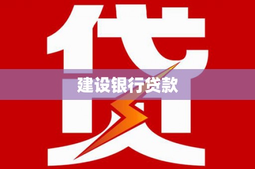 芦山建设银行贷款