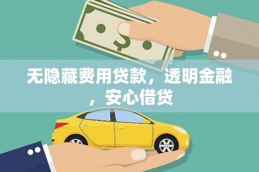 芦山无隐藏费用贷款，透明金融，安心借贷