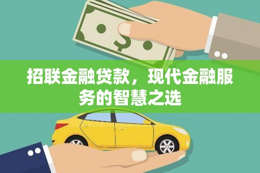 芦山招联金融贷款，现代金融服务的智慧之选