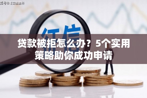 芦山贷款被拒怎么办？5个实用策略助你成功申请
