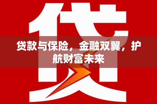 芦山贷款与保险，金融双翼，护航财富未来