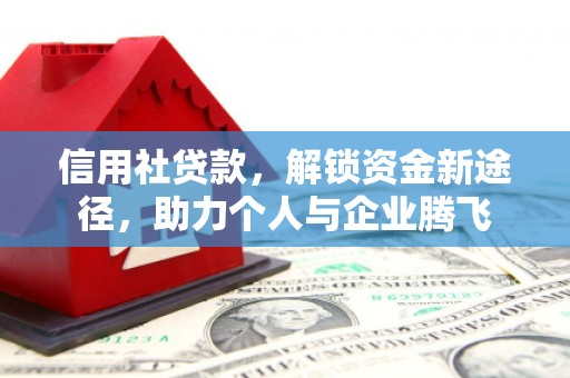 芦山信用社贷款，解锁资金新途径，助力个人与企业腾飞