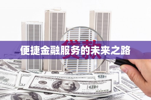 芦山便捷金融服务的未来之路