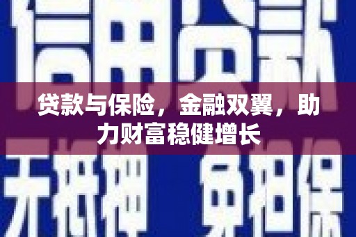 芦山贷款与保险，金融双翼，助力财富稳健增长