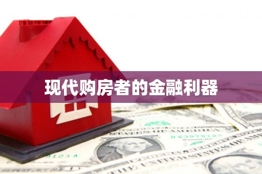 芦山现代购房者的金融利器