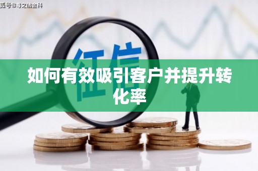 芦山如何有效吸引客户并提升转化率
