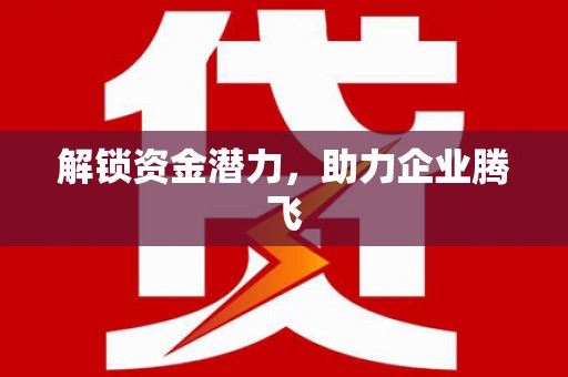 芦山解锁资金潜力，助力企业腾飞