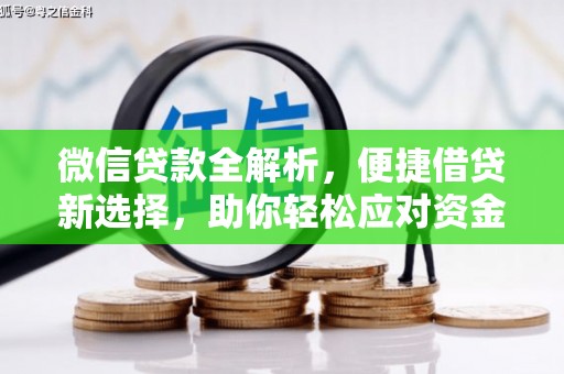 芦山微信贷款全解析，便捷借贷新选择，助你轻松应对资金需求