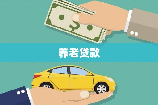 芦山养老贷款
